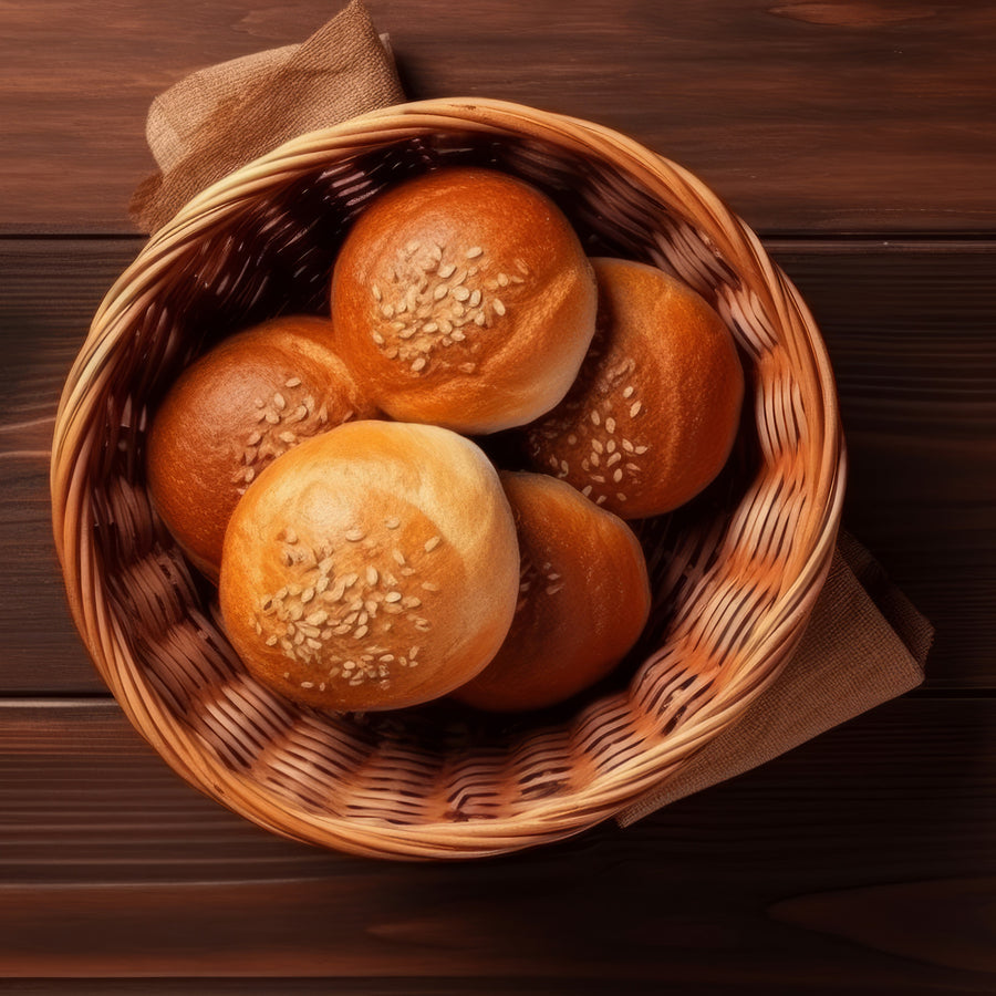 Oat Flour Hamburger Buns Hinterland Flour Mill