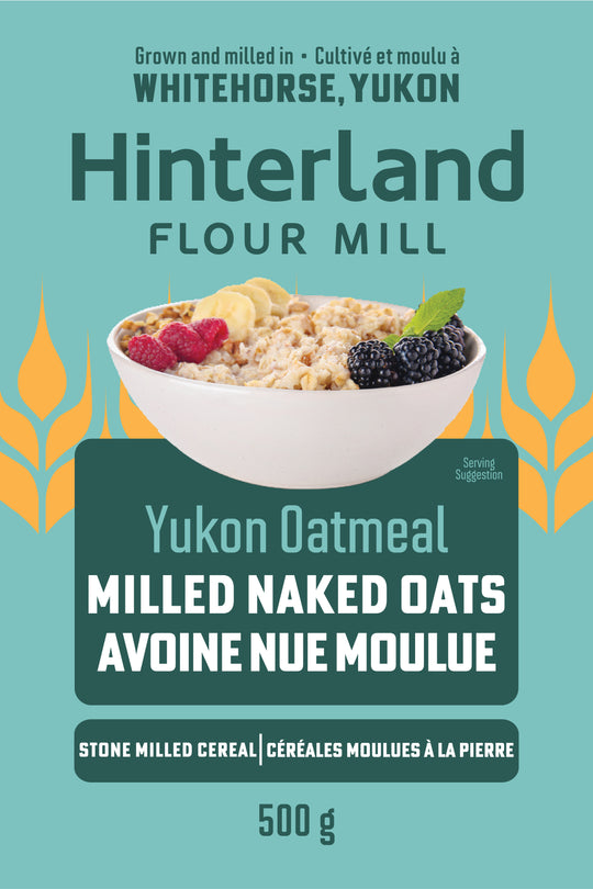 Yukon Oatmeal Milled Naked Oats